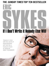 If I Don't Write It Nobody Else Will (eBook)